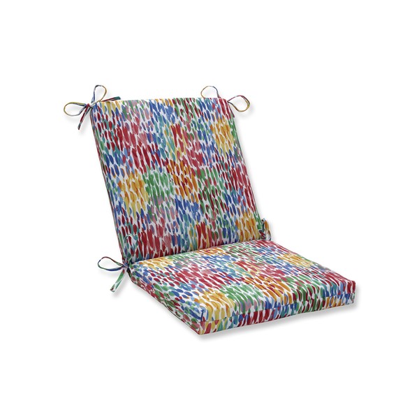 Pillow Perfect Outdoor/Indoor Make It Rain Zinnia Square Corner Chair