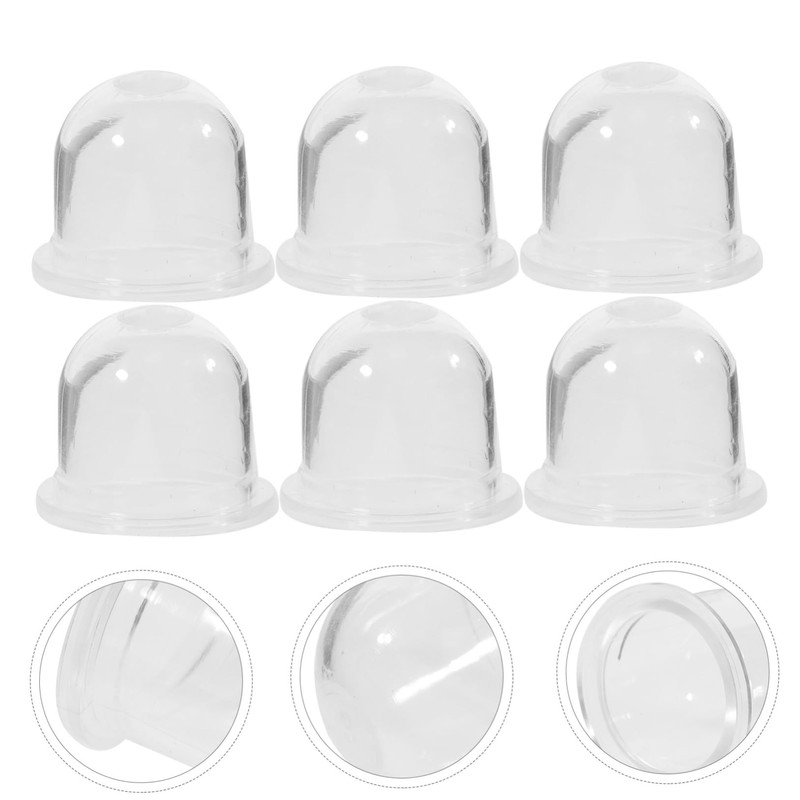CAXUSD 10pcs Mower Oil Cups Plastic Carburetor Oil Bulbs for