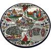 Holy Land Market Ceramic Plate with Holy Land Motif Theme