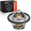 A-Premium Engine Coolant Thermostat with Seal Compatible with Hyundai Elantra