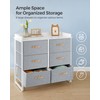 SONGMICS Dresser for Bedroom with 6 Drawers, Chest of Drawers,