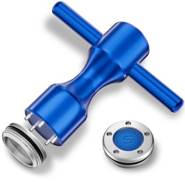 Gofotu Golf Weight 2pcs 5g/10g/15g/20g/25g/30g/35g/40g Golf Weights Wrench Kit Compatible with Titleist Scotty Cameron Putter Newport (25g)