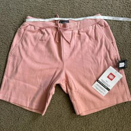 686 NEW - 686 Men’s Everywhere Double Knit Performance Shorts Rosette Fleece Medium