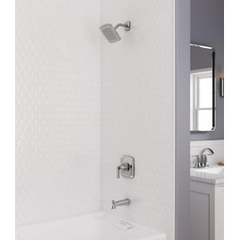 American Standard 7426508.002 Belmeade Tub and Shower Trim Kit with Valve, 1.8 GPM, Polished Chrome