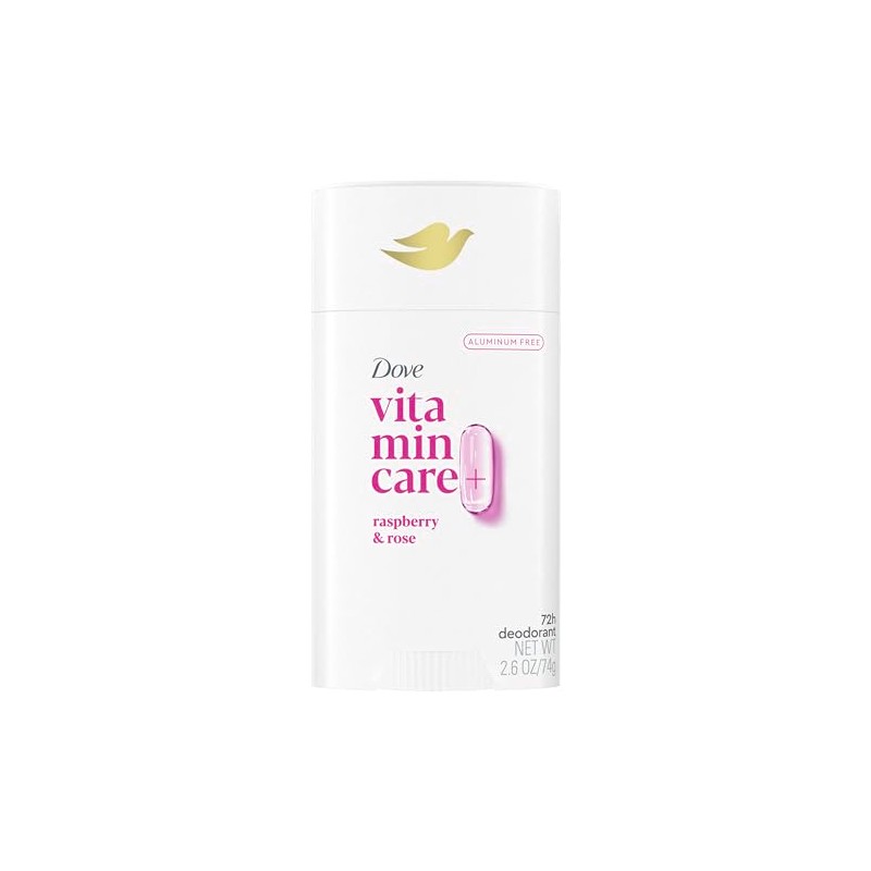 Dove Vitamincare+ Desodorante Libre Aluminio Stick Raspberry Rose 72H Protección