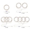 GEZICHTA LED Grow Lights, USB Angel Ring Lamp for Succulents,