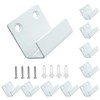 Litoexpe 10 Pcs Tile Display Wall Hanger Inner Width 25mm,