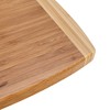 Joyce Chen Small Burnished Bamboo Cutting Board, 6x9 Inches