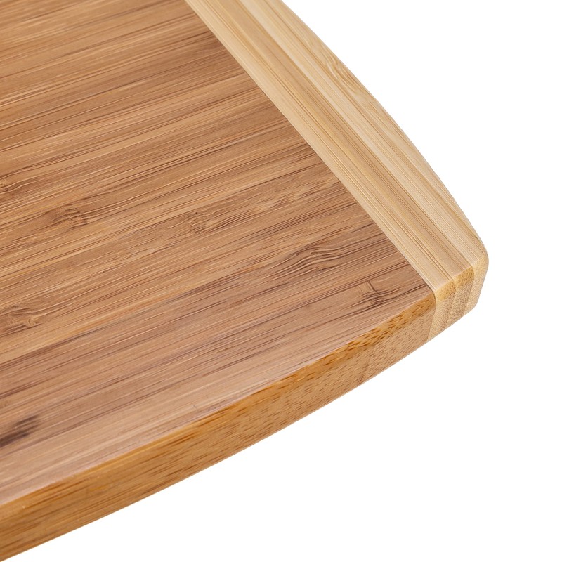 Joyce Chen Small Burnished Bamboo Cutting Board, 6x9 Inches