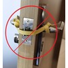 GINFH Lockdown Magnetic Strips Door Security Devices Thin Magnetic Strips