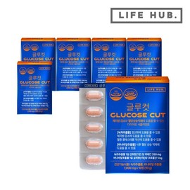 Life Herb Glucut Green Tea Catechin 6 boxes (1,000mg x 60 tablets) 60-day supply / 라이프허브 글루컷 녹차카테킨 6박스(1,000mg x 60정) 60일분