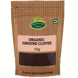 Organic Ground Cloves 50g by Hatton Hill | Perfect for Baking, Cooking, and Aromatic Spices