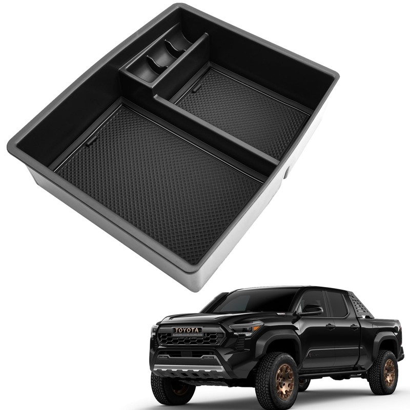 Coleya 2024 2025 Tacoma Accessories Center Console Organizer for Toyota