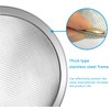Wellehomi Fine Wire Mesh Kitchen Sieve Set 7,12,18cm with Rim
