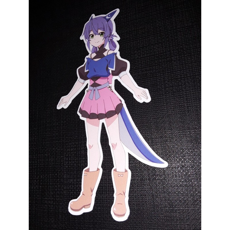 Flatorte I've Been Killing Slimes for 300 Years Glossy Sticker
