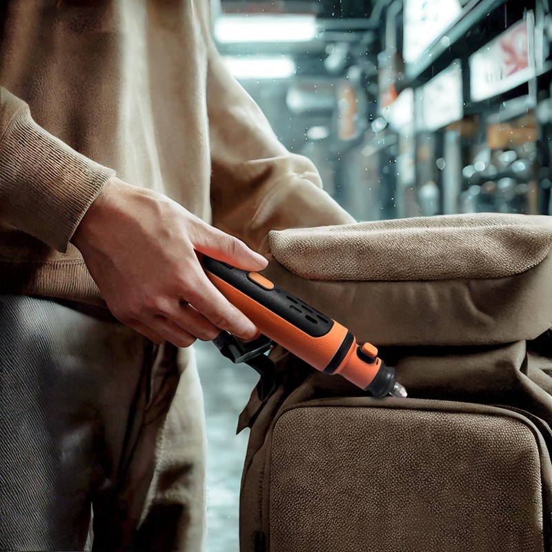 8V Cordless Rotary Tool Kit, 5-Speed rechargeable Kit, USB Charging