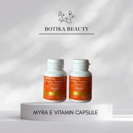 Myra-E 60 Capsules Myra E 400 IU Vitamin E d-Alpha Tocopherol by Myra E