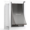 Baboni Pet Door for Wall, Steel Frame and Telescoping Tunnel,