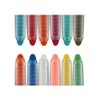 NyxSeat 12 Pieces Water Soluble Chalks with 1 Towel Dust-free