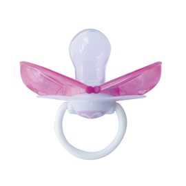 Intelligenter Schnuller aus Silikon ortodontisches Profil Größe 1 (Von 0 bis 6 Monaten), rosa