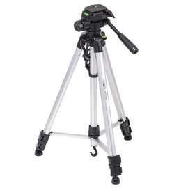 Takama Aluminum 3-Section Tripod with 3-Way Head, 66" Max Height
