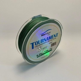AbuAdiyat Tournament Series 16 Strand Braided Fishing Line (30lb/300M, Bottom Green)