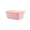 Medegen H360-10 Rectangular Wash Basin, Dusty Rose, 5.7L Capacity, 12.6"