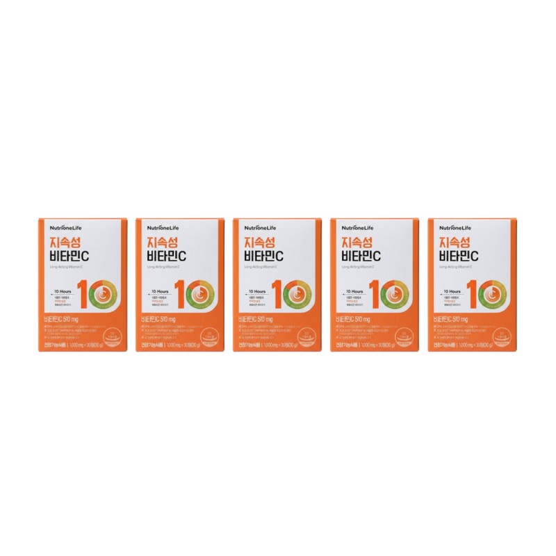 Nutrione Long-lasting Vitamin C 30 tablets (5) / 뉴트리원 지속성