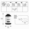 Potassium 1000 mg from salt of potassium citrate. 240 vegan