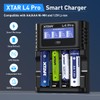 XTAR L4 Pro Battery Charger for AA AAA, LCD Display,