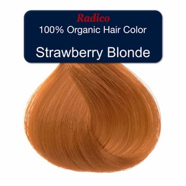 Radico Organic Hair Colour - Strawberry Blonde, 100g