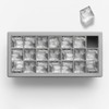 glacio Ice Cube Tray – Small Silicone Molds with Lids,