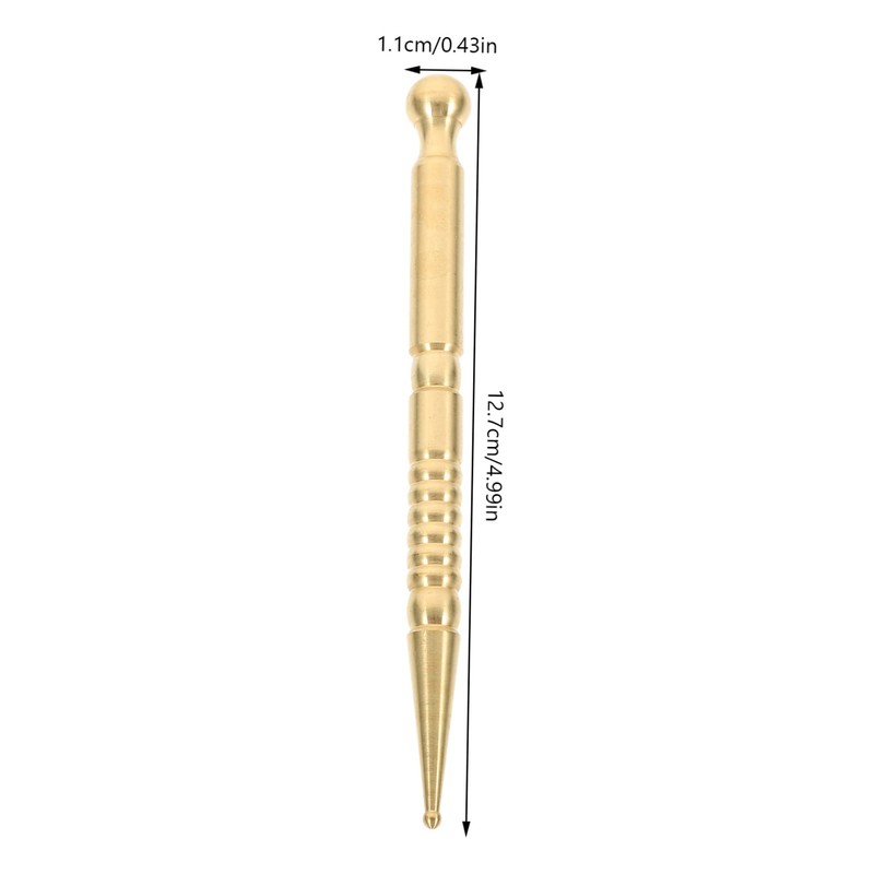 TEHAUX Brass Massage Tool for Deep Tissue Relief Small Acupressure