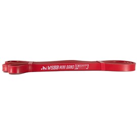 Westside Barbell Red Mini Resistance Band | Level 3, Premium Powerlifting Bands for Strength Training, Speed Work, and Mobility – Heavy-Duty Exercise Bands for Gym, Home & Rehab Use