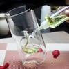 MEMEOKON Glass Oil fire Warm Light Borosilicate Includes Bliss Suspended