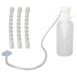 Vaginal Cleaner Large Capacity Pressing Design Women Vaginal Douche with 9 Holes Nozzles 300ml