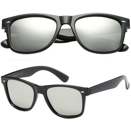 PolarSpex Polarized Sunglasses for Men and Women – UV Protection, Durable & Lightweight Retro Sunglasses for Driving, Fishing