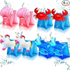 Adult Arm Tube Stock Inflatable Cartoon Kids Arm Ring Flamingo Unicorn Suyeonglf2835 Watermelon Pair 15ea