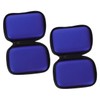 2 Pcs Portable Storage Box Small Headphone Bag Earphone Carrying