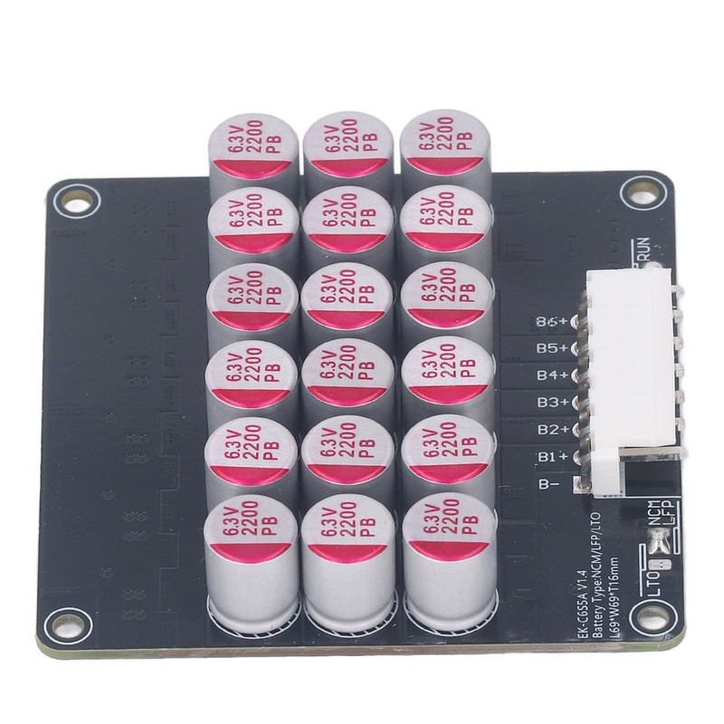 4‑6S 5A Active Battery Balancer for Lifepo4 Lipo Lto Energy