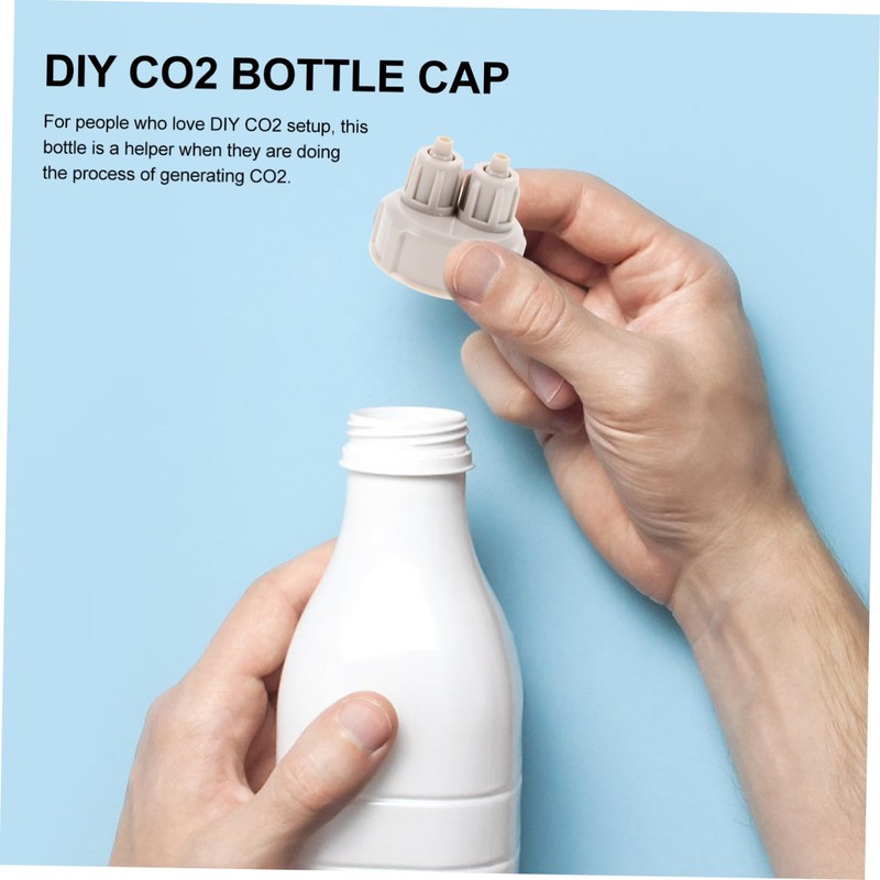LABRIMP Diy Aquarium Co2 System Bottle Cap for Fish Tank