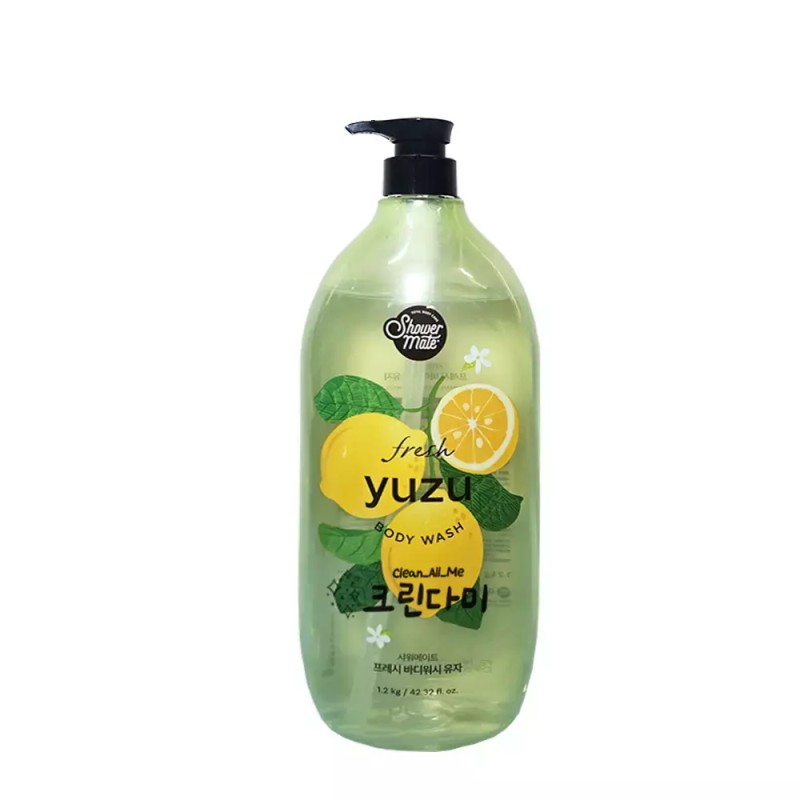 Shower Mate 샤워메이트 프레시 바디워시 유자 1.2kg x1개 Shower Mate