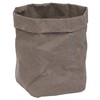 ONVAYA® Storage Basket Gold/Grey | Roll Up Box | Decorative