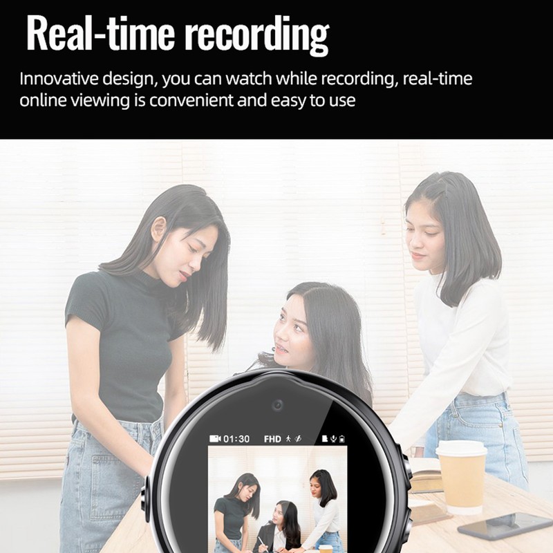 Voice Recorder Watch One Click Recording AI Intelligent HD Noise