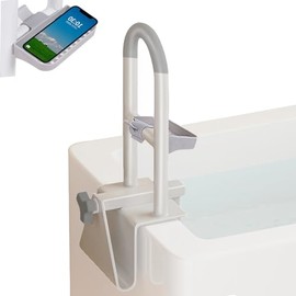 Handicapped Bath, 8 – 16 cm, Handle for Bathtub for Elderly People, Handle for Baths, Grab Bar for Baths with Adjustable Width