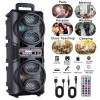 3000W Portable Bluetooth Speaker Sub Woofer Heavy Bass Party Sound