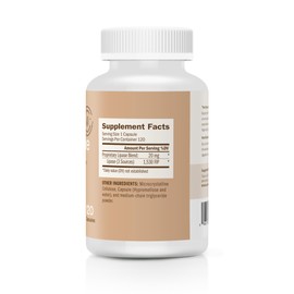 Houston Enzymes – Lypazyme Lipase Digestive Enzymes for Women and Men –120 Capsules – 3 Enzyme Blend for Complete Breakdown of Triglyceride Fats, Enzyme for Digestion of High-Fat Meals & Fish Oil