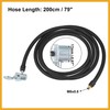 Partuto 200cm 79" Car Tire Air Inflator Extension Hose Quick