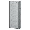 Calmootey 9 Tier Shoe Rack Organizer,Portable Shoe Shelf with Nonwoven
