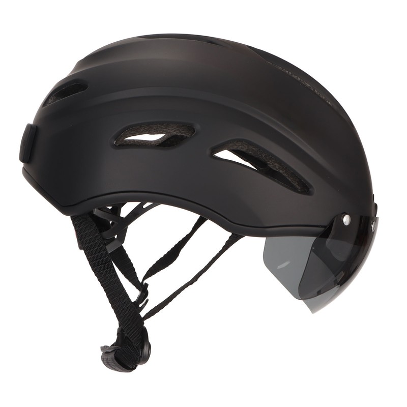 Smart Bicycle Helmet 4K HD Camera Magnetic Goggles Emergency Storage